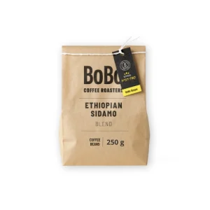 פולי קפה BoBo פרימיום ETHIOPIAN SIDAMO (250g)