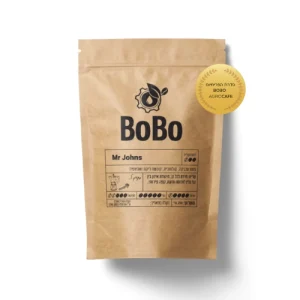 פולי קפה BoBo איכותיים Mr Johns (250g)